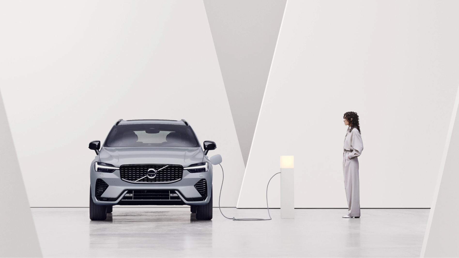The sleek and stylish exterior of the Volvo XC60 PHEV