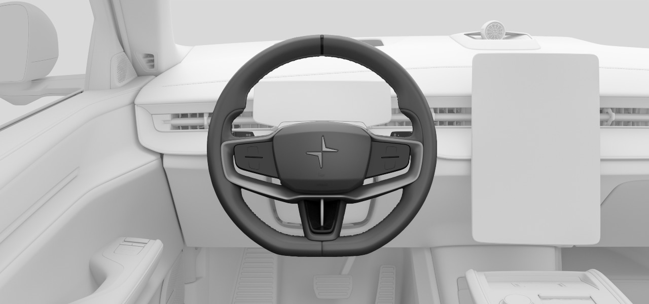 The steering wheel