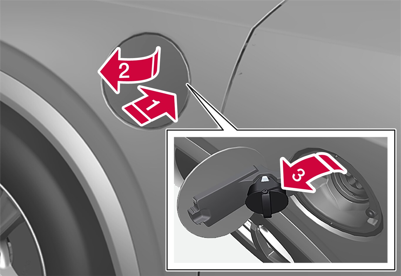 P5-XC90H-2046-Open and close charging lid