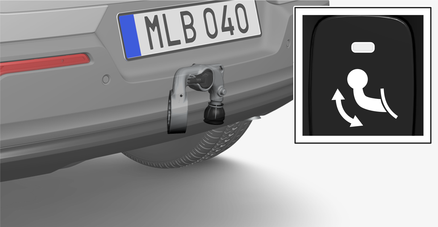 Melco-22w22-Swivable towbar retracted