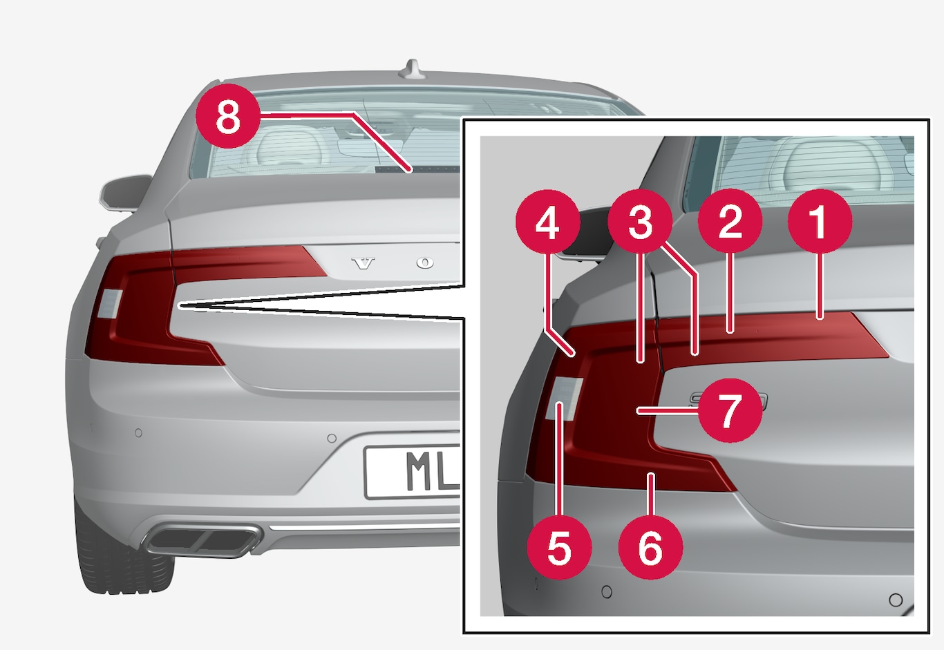 P5-2017-S90 Rear lamp positioning ECE-ROW