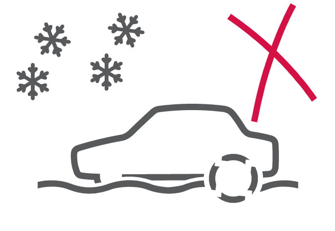 P3/P4-1546–Japan New–60 Om bilen skulle fastna i snö