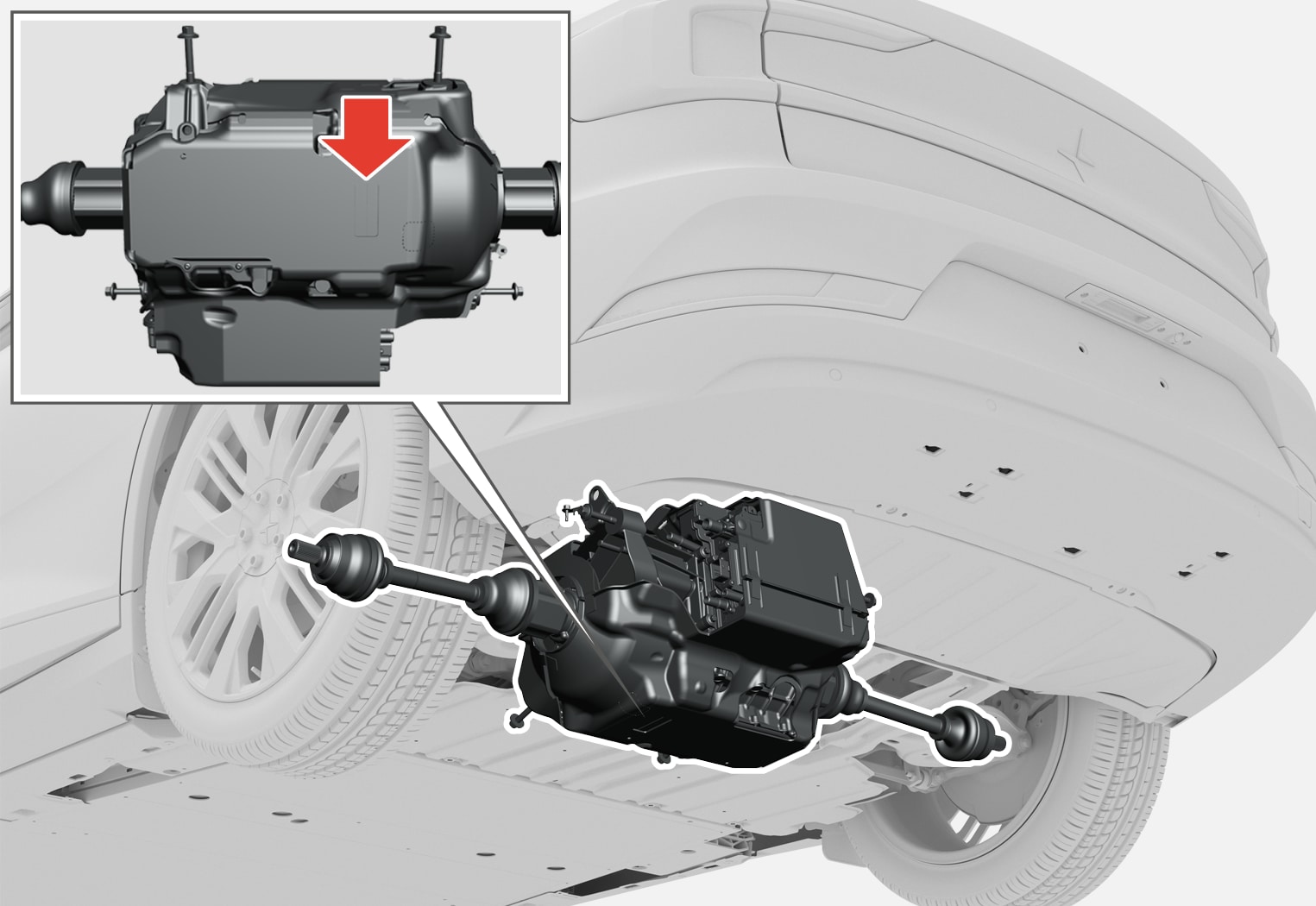 PS2-2317-Stamped engine number electrical motor rear