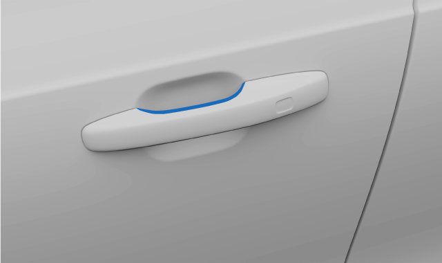 Door handle touchpoint