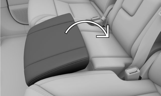 Movement path of the child seat