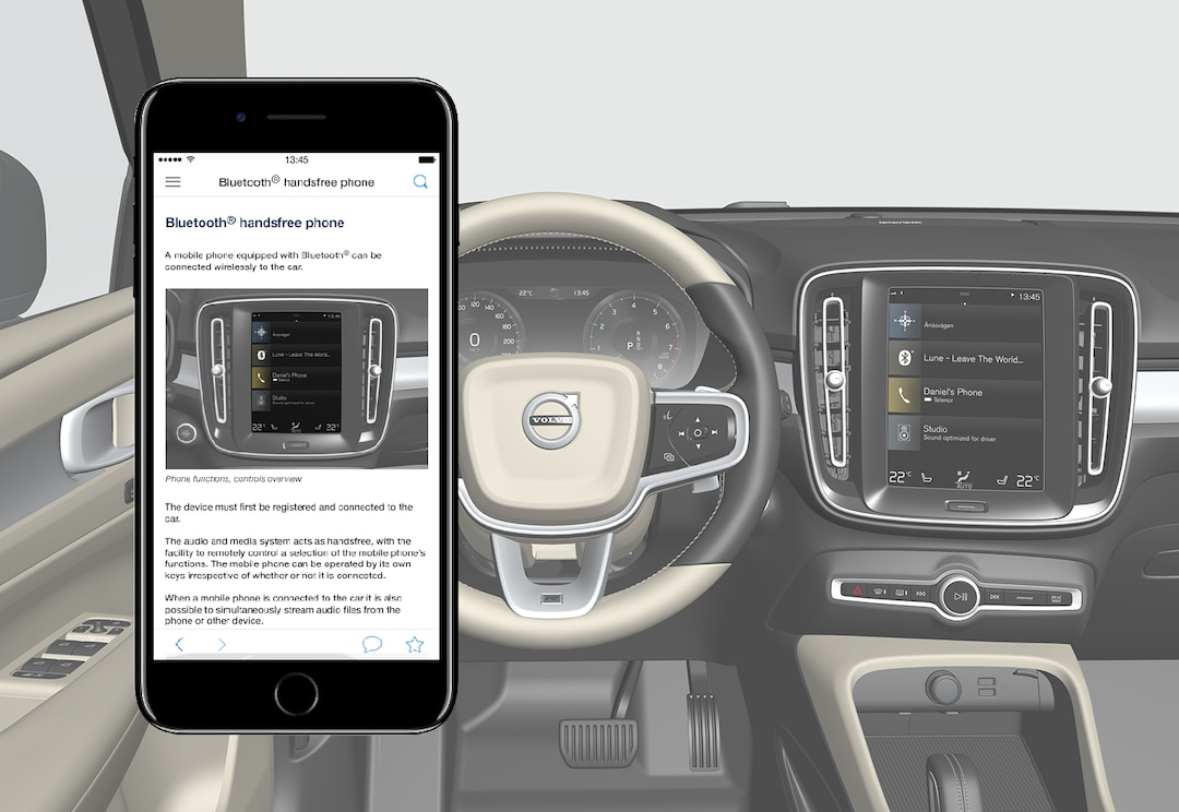 XC40 Twin Engine Owner's manual in mobile devices Volvo Support ENCA