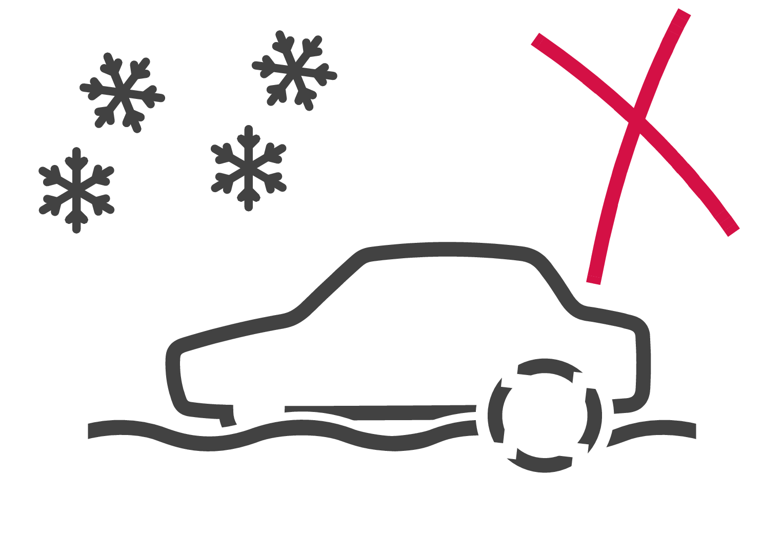 P5-1546–Japan New–60 Om bilen skulle fastna i snö