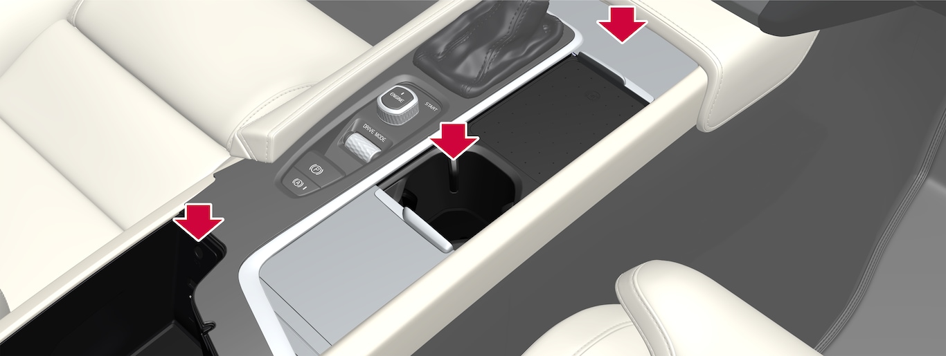 P5-2046-S/V90-Overview tunnel console