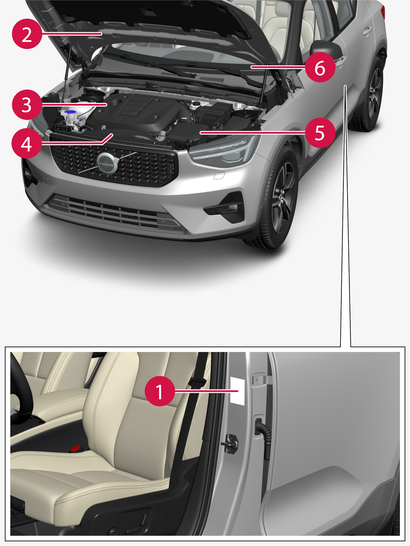 Px-2417-XC40HEV-Type designations, locations, Middle east