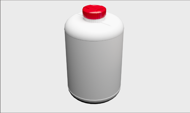 Sealing fluid bottle