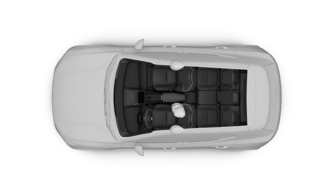 Posicionamento do airbag lateral