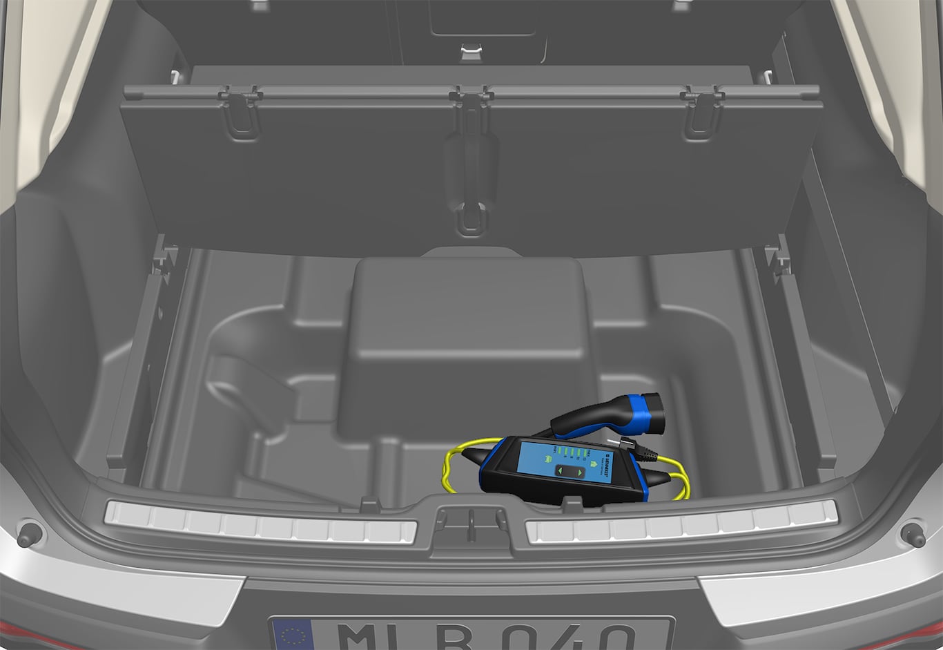 P5-18w46-XC40H Cable placement in car Korea