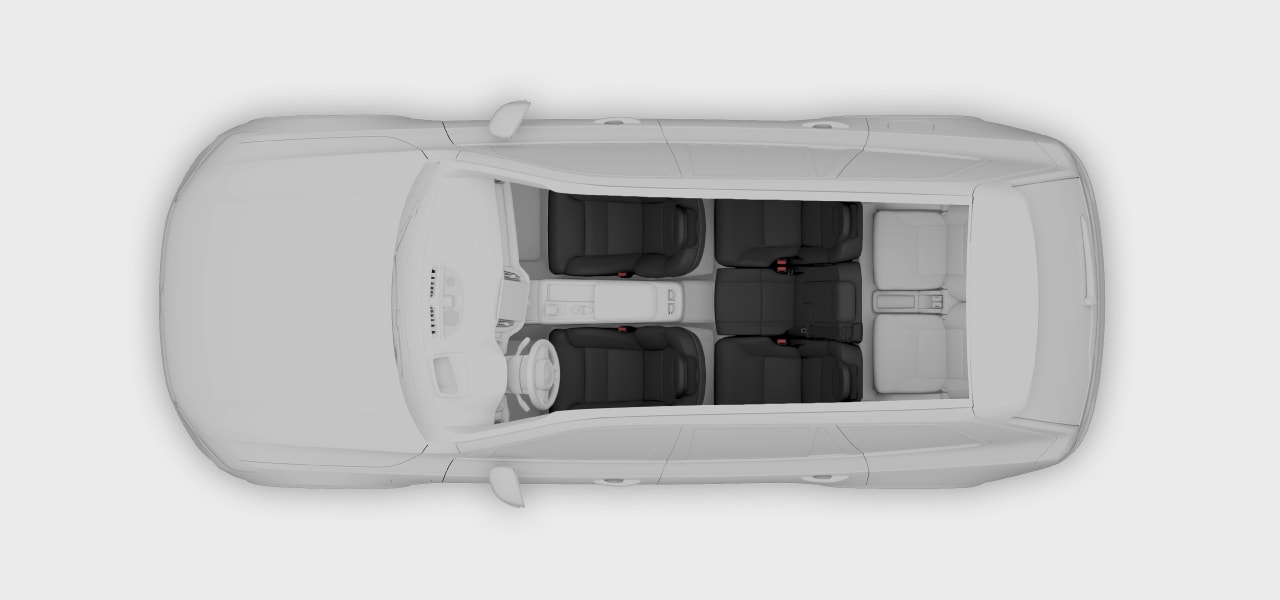 Location of child restraint anchorage points