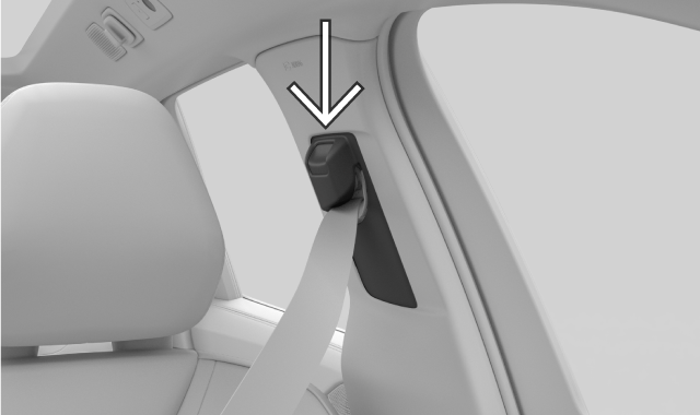 Seatbelt height adjustment