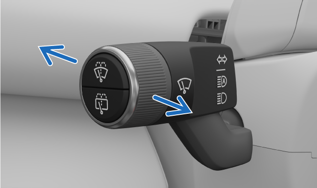 The horizontal stalk positions