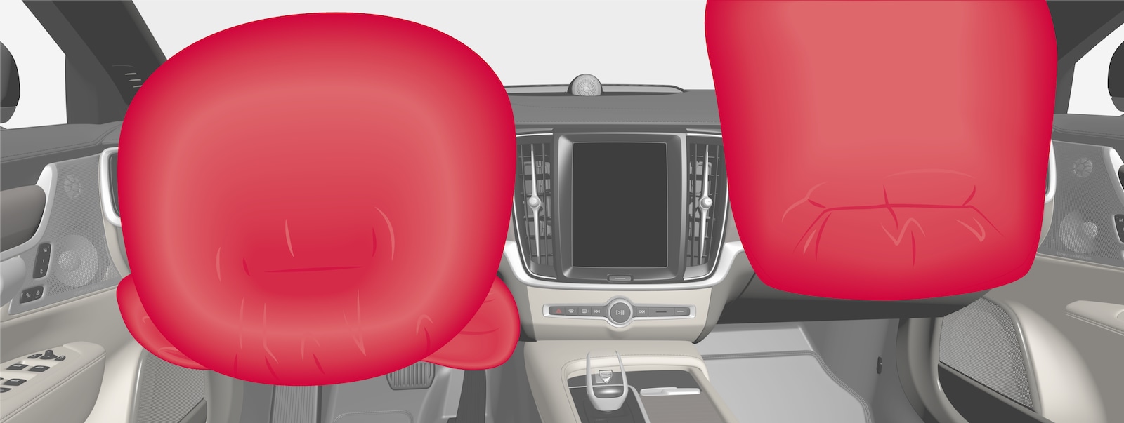 P5-22w22-S90/V90–Safety–Driver and passenger airbags