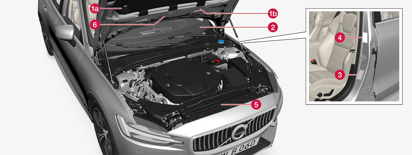 P5-1817-S60-V60-Type approval, labels, vehicles for USA och Canada