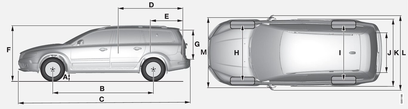 P3-1420-USA-XC70 dimensions with ground clearance