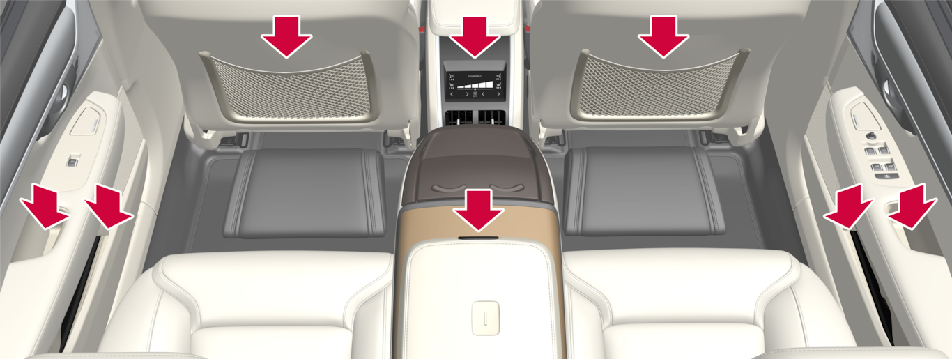 P5-2222-S90L+S90LH-Overview interior rear seat