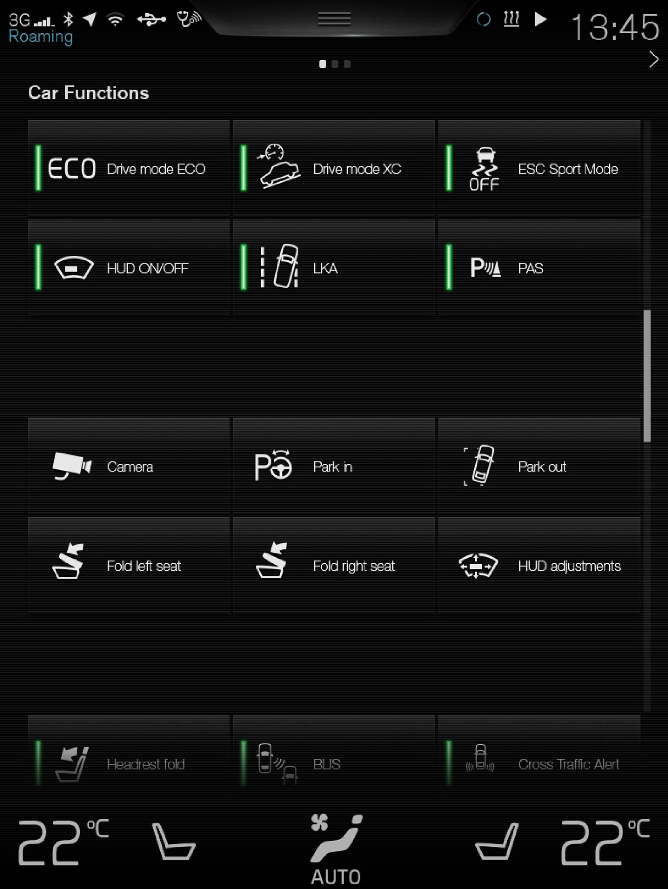 P5-1507-Car functions pane