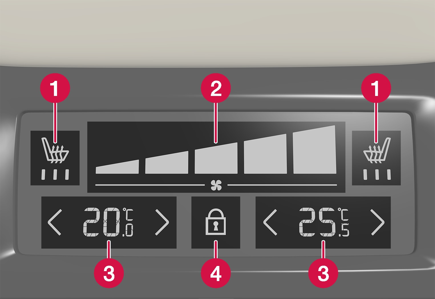 Climate Controls Climate System Controls Climate XC90 2019 Late Volvo Support