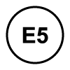 E5 is a petrol with a maximum of 2.7% oxygen and a maximum of 5 vol % ethanol.