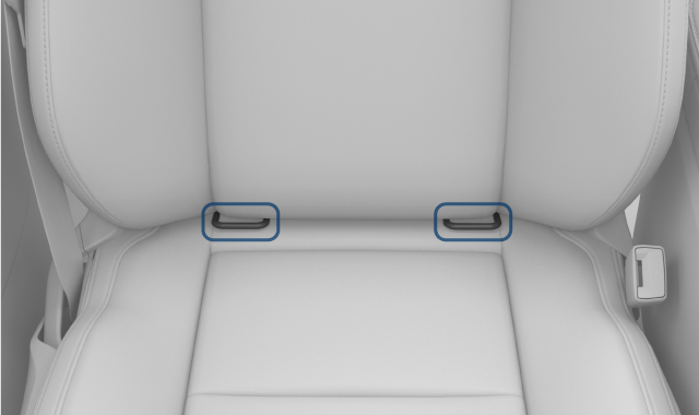 Puntos de anclaje ISOFIX del asiento delantero