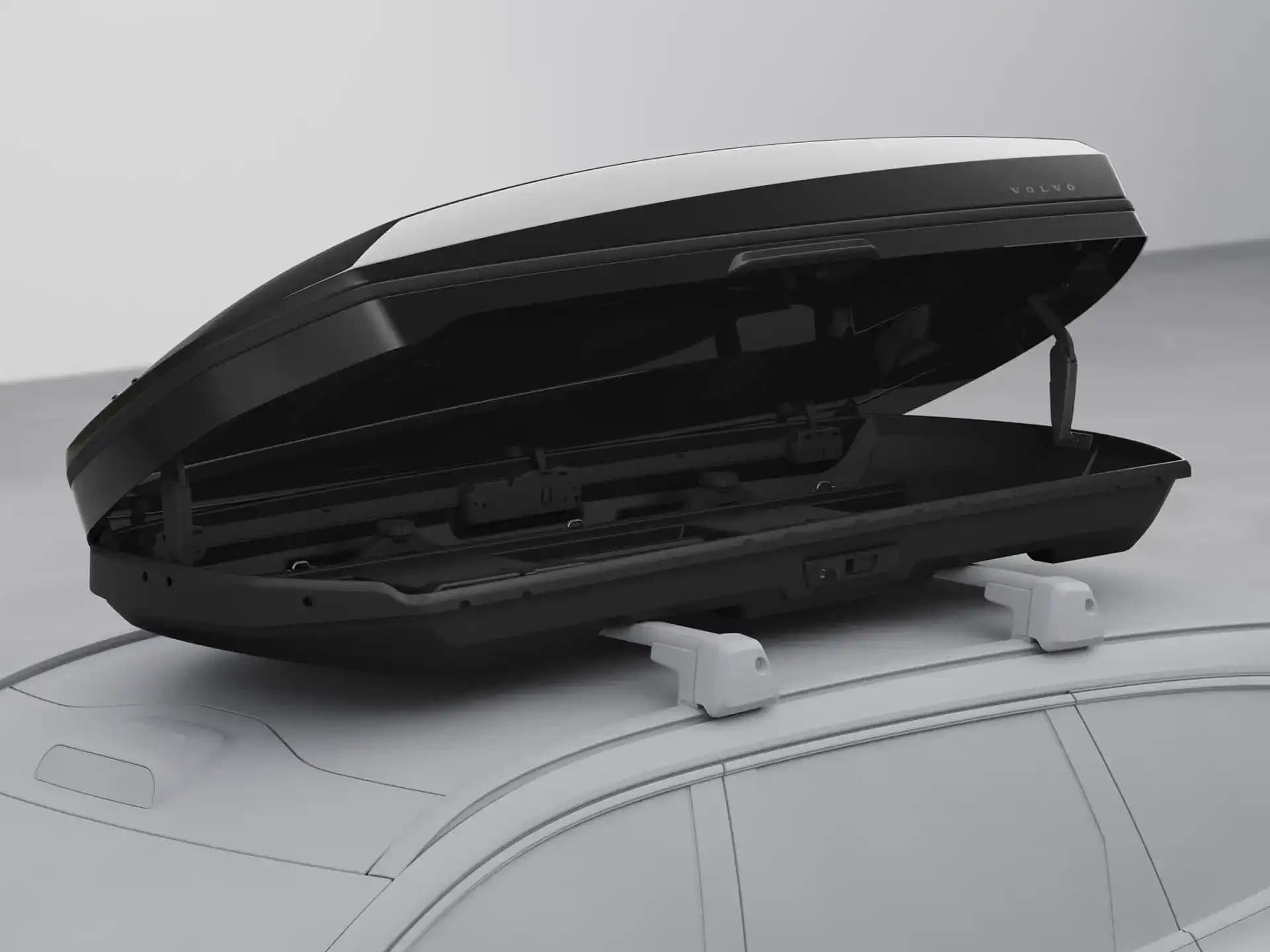 Eine Dachbox im Volvo Design.