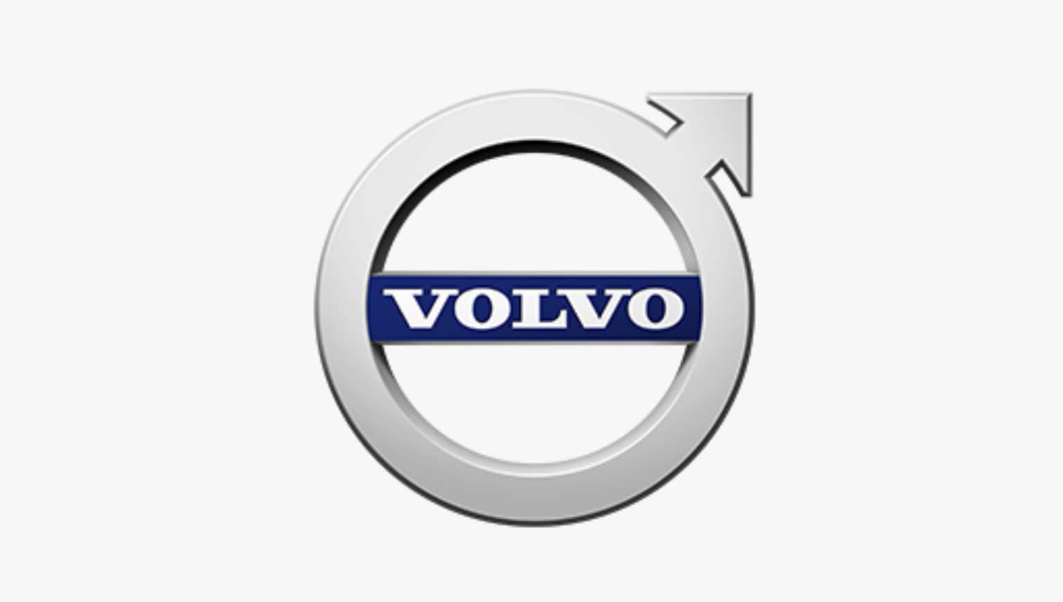 Volvo Schlüsselanhänger mit Volvo Iron-Mark Logo