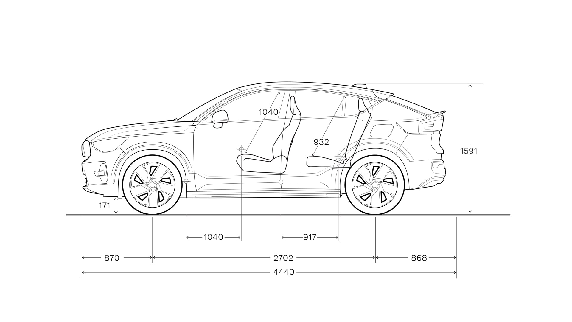 Volvo C40 Dimensions 2024 Olwen Aubrette