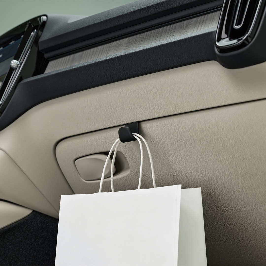 Smart interior storage and design solutions in the XC40 SUV.