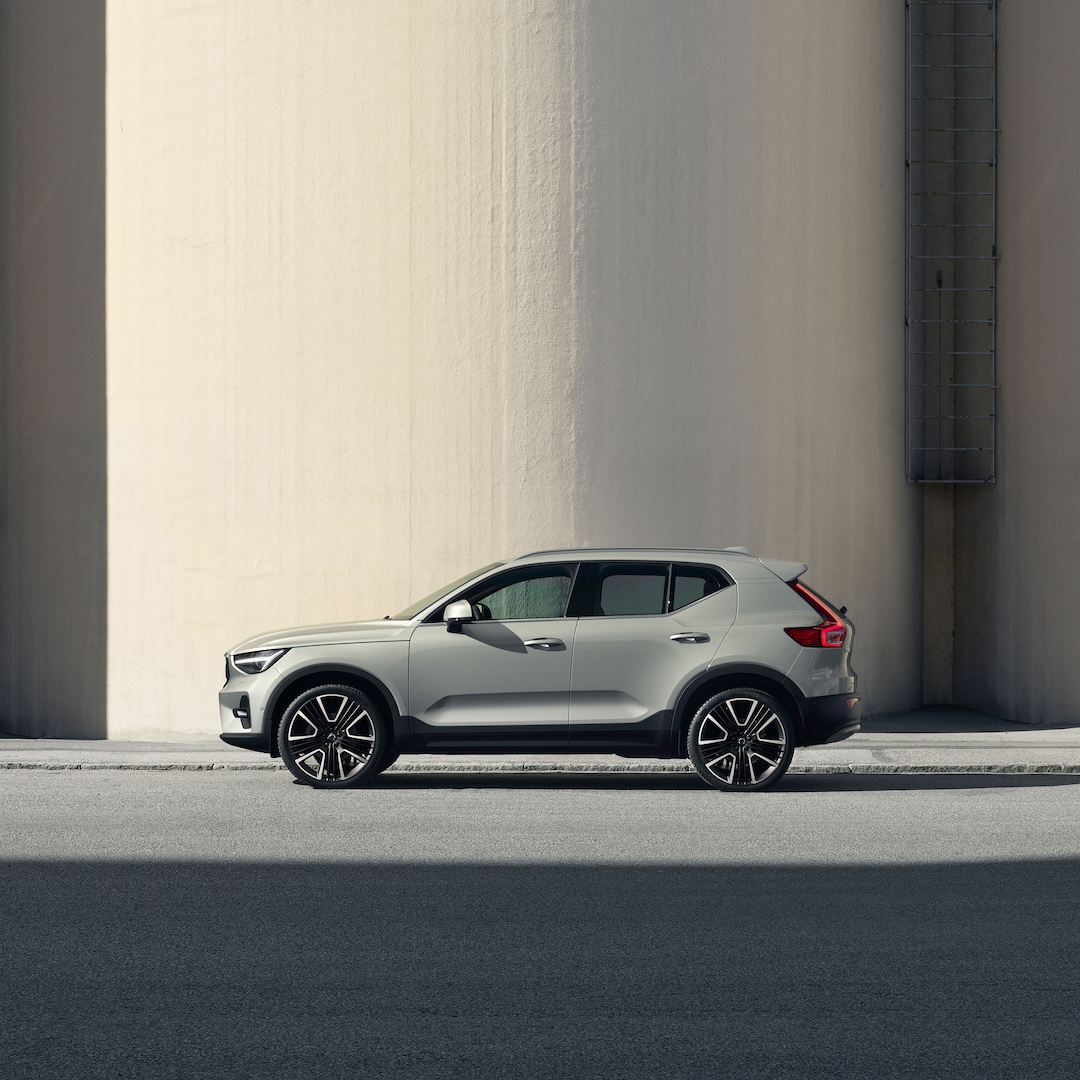 Design detail of the Volvo XC40 SUV.