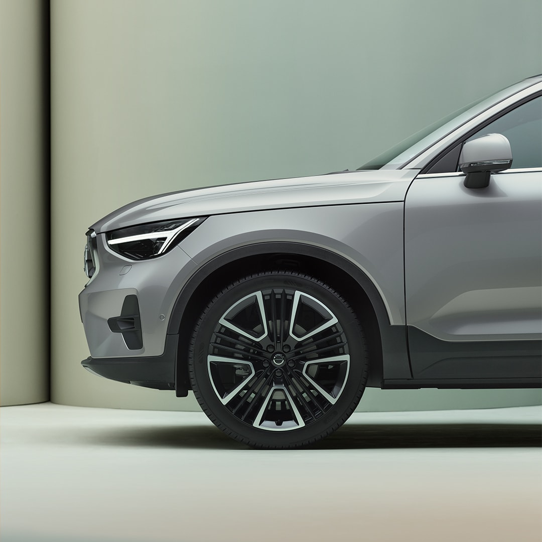 Design detail of the Volvo XC40 SUV.