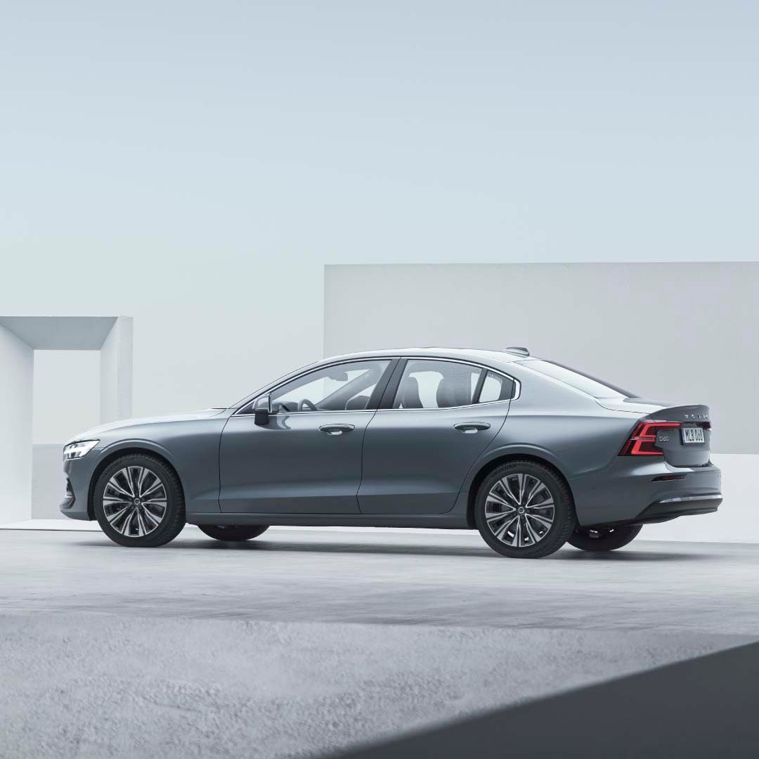 Volvo S60 mild hybrid exterior.