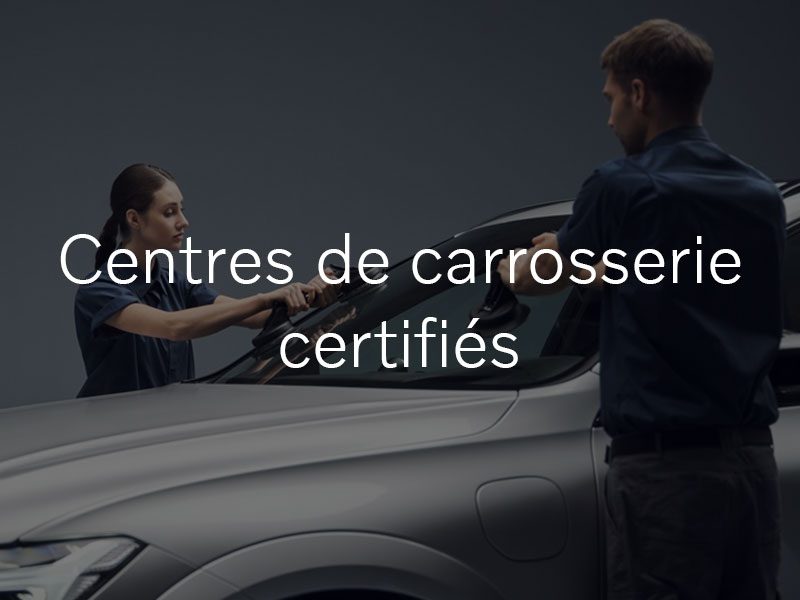 Centres de carrosserie certifiés 
