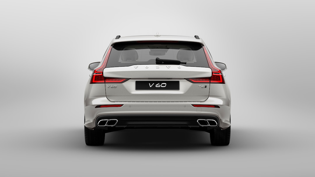 Diffuseur arrière et double sortie d’échappement Break Volvo V60