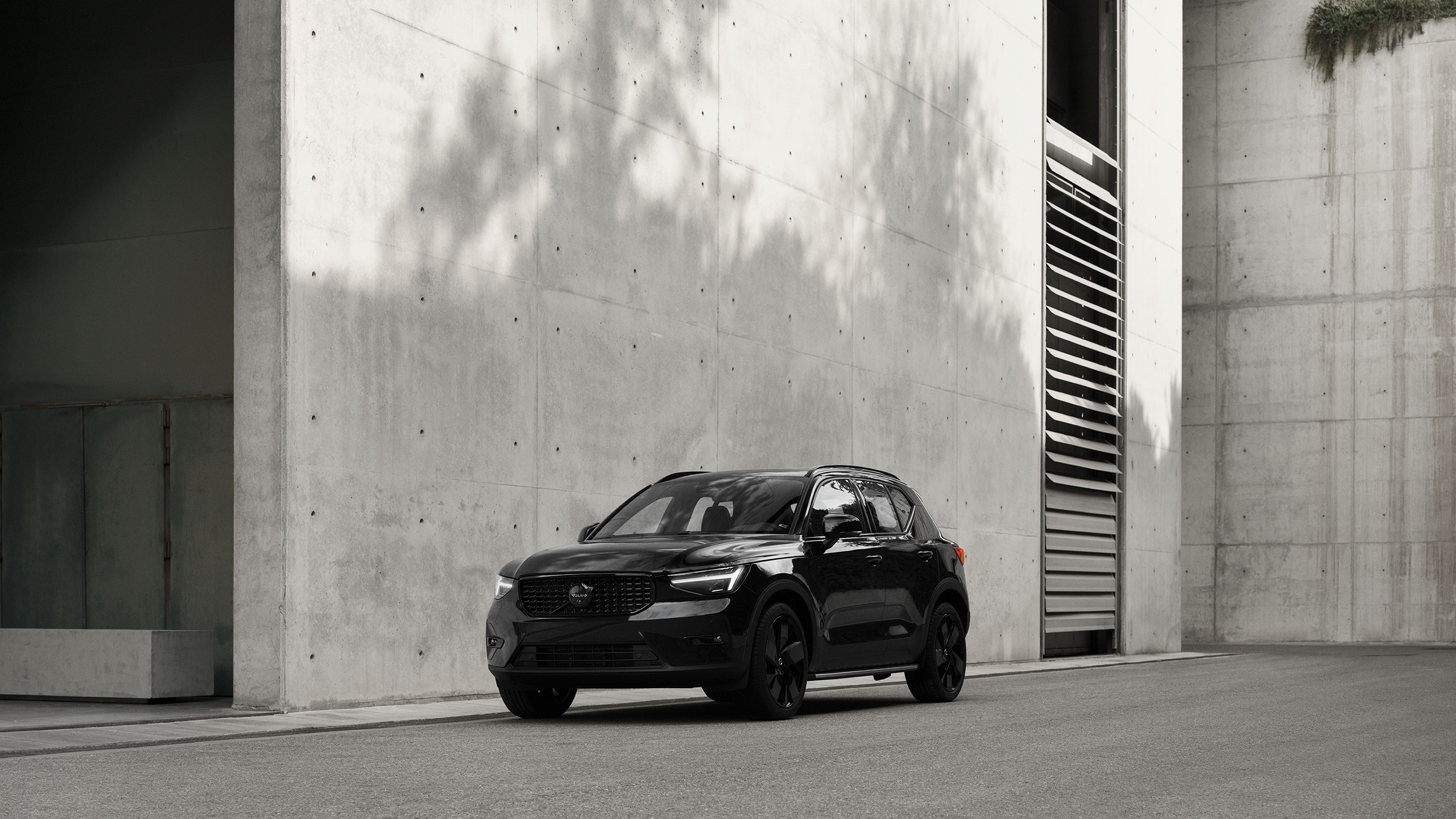Der Volvo XC40 in der Black Edition.