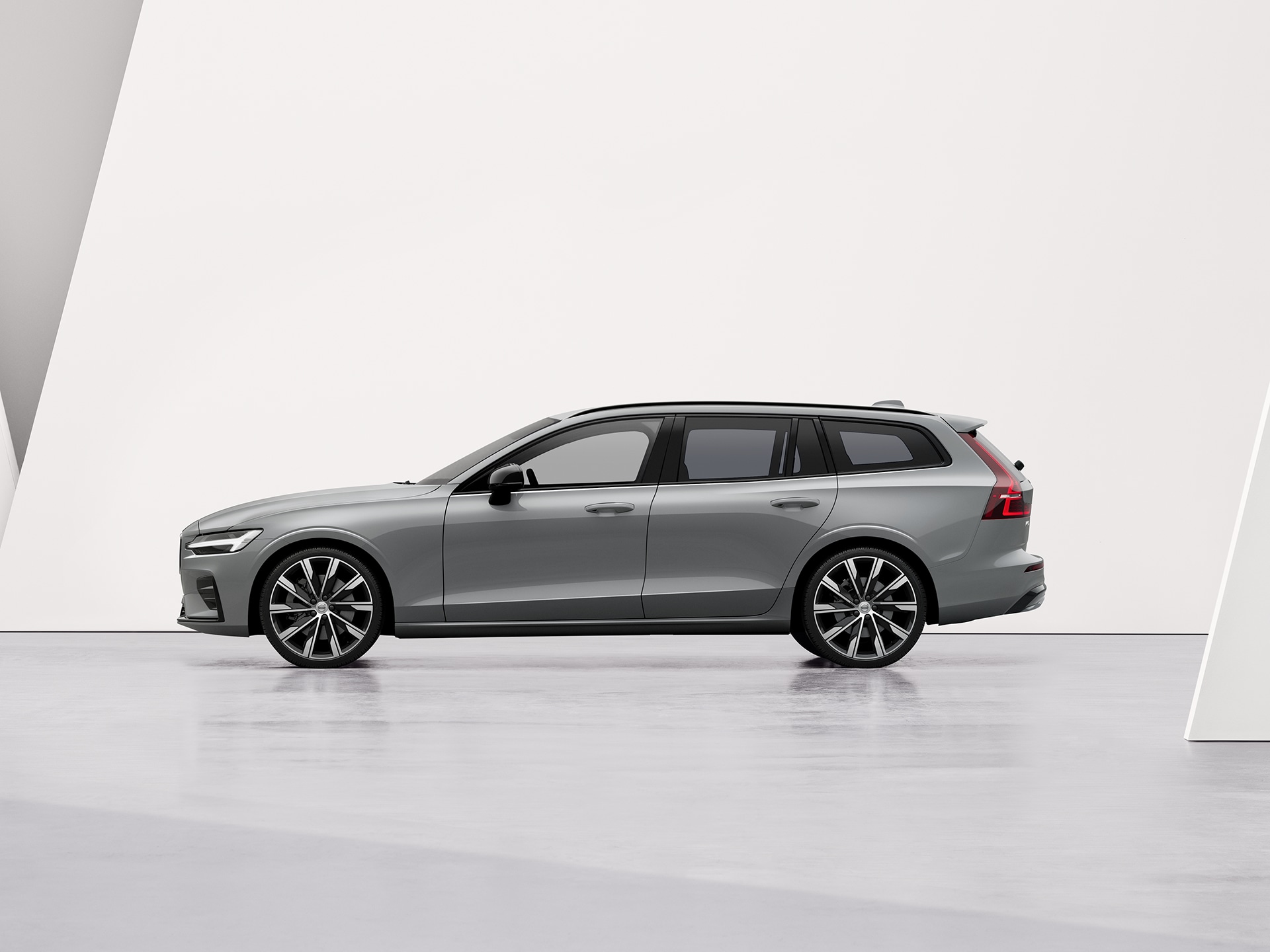 Seitenansicht des Volvo V60 Business Edition