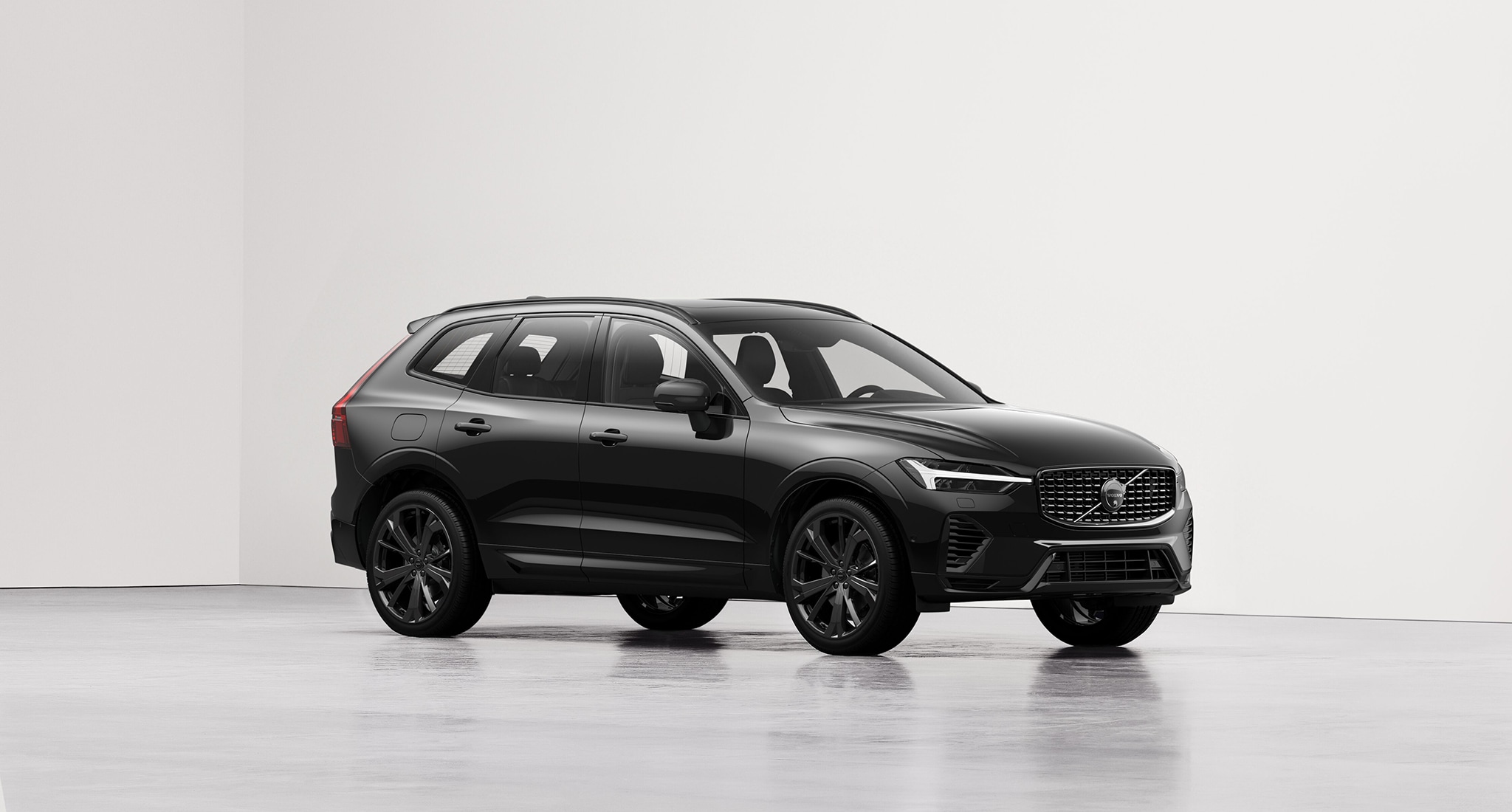 Der Volvo XC60 Mild-Hybrid Black Edition.