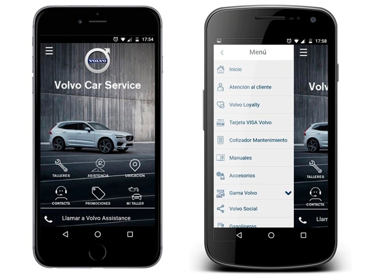 Volvo Car Service App