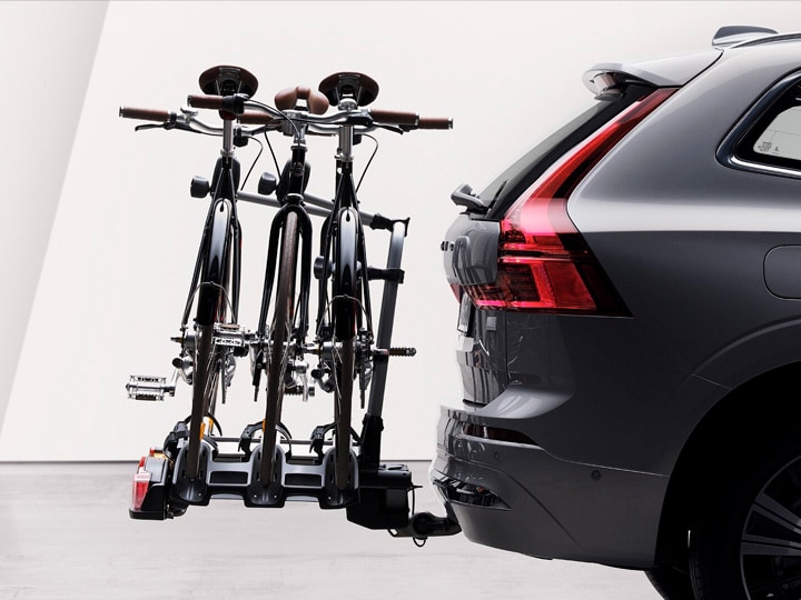 Volvo - Portabicicletas de montaje en gancho de remolque, 3-4 bicicletas – FIX4BIKE®